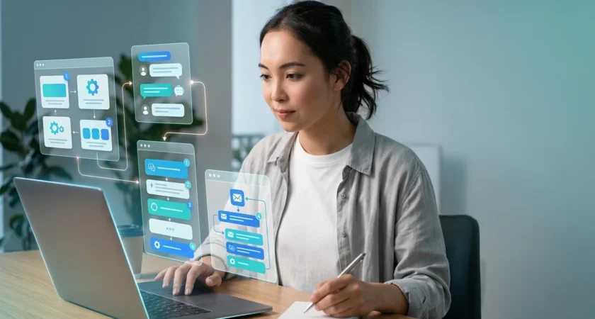 Lộ trình học AI automation marketing cho marketer