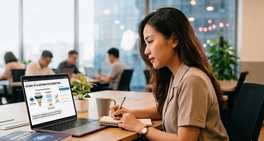 Người mới nên bắt đầu học AI automation marketing từ đâu?