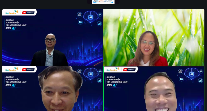 Chuỗi webinar kiến tạo doanh nghiệp vận hành thông minh bằng AI: Doanh nghiệp nên theo dõi gì?